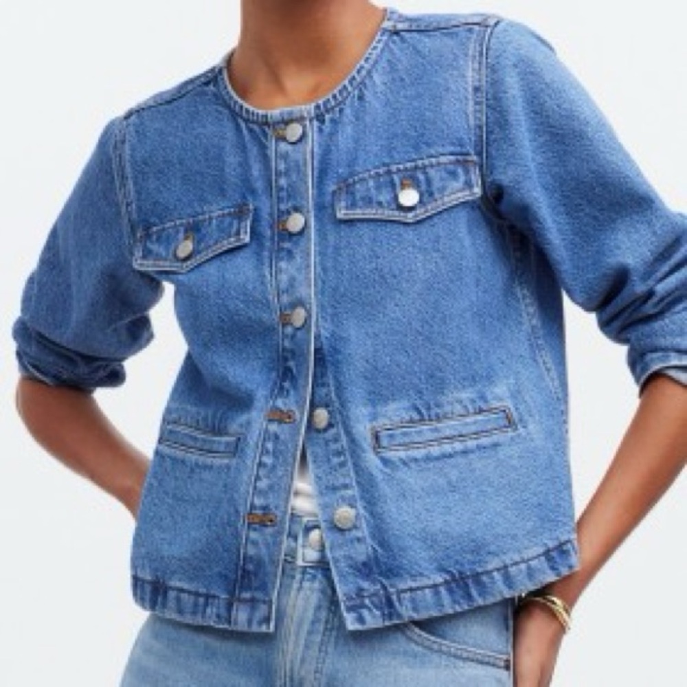 Madewell Denim Lakecourt Wash Jacket   NWT